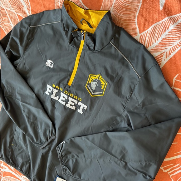 San Diego Fleet STARTER Quarter Zip Jacket - Picture 10 of 12